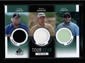 STADLER / GARRIGUS / STADLER 2013 SP GAME USED TOUR GEAR TRIOS RELIC BA2256 - Picture 1 of 1