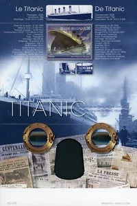 Timbres - Belgique - Titanic 3D - 2012 - Imagen 1 de 3