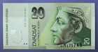 A5 - Slovakia 20 Korun 1993 "Millennium" Crisp Unc Banknote P. 34 Sn: A00175745