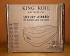 King Koil Luxury Airbed Plush Pillow Top Air Mattress W/ Built-In Pump, 20? Twin