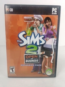 The Sims 2 Open For Business PC Game Expansion Pack 2006 Complete - Picture 1 of 9