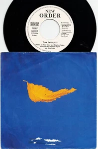 NEW ORDER - TRUE FAITH Very rare 1987 german 7" P/S SYNTH-POP Single Release! - Picture 1 of 1