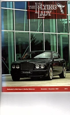 Flying Lady magazine November December   2007  Rolls Royce  (j2 - Image 1 of 2
