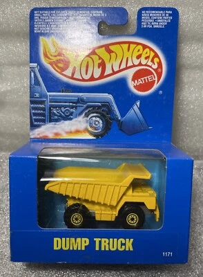 Camión de volteo Hot Wheels International Box tarjeta azul #38 YCT Wheels Canadá 1990 Foto 1 de 4