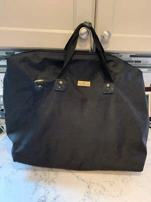 TOMMY BAHAMA Randa Luggage, BLACK, Carry On THICK Canvas Suitcase Duffle Bag  - Image 1 of 4