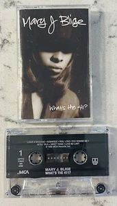 Mary J Blige What’s The 411 Cassette Tape 1992 VTG Hip Hop Funk - Picture 1 of 3