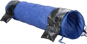 Tunnel di agilità per attività per cani, ø 40 cm/2 m, blu - Foto 1 di 5
