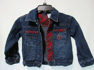 Izod Girls Demin Jacket Size 5 Gently Used - Picture 1 of 2