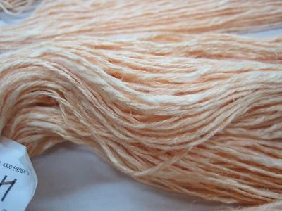 wolle zum stricken Häkelgarn- lachs Strickwolle 500gr.zellwo./vis.900m naturgarn - Bild 1 von 3