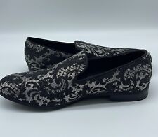 INC International Concepts Men’s Birch Brocade Loafers (Black) Size 11.5