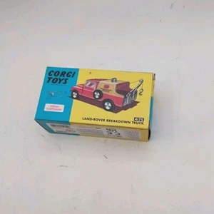 CORGI TOYS 417S LAND ROVER CAMION DI RIPARTIZIONE - riedizione in scatola - Foto 1 di 11