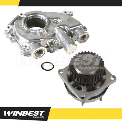 Oil Water Pump Set for 2005-2020 Nissan Pathfinder Frontier Suzuki Equator 4.0L - Image 1 of 4