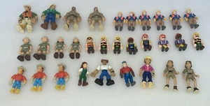 Lot Of 31 Figures From Unknown Toy Lines - Picture 1 of 18
