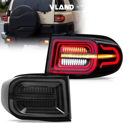 Juego de luces traseras LED VLAND para Toyota FJ Cruiser 2007-2014 con animación de arranque Foto 1 de 4