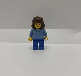 Lego Hermione 4723 Medium Blue Torso Sorcerer's Stone Harry Potter Minifigure