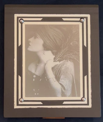 Stunning Large Original 1930's Mirrored Art Deco Picture Frame - Image 1 of 4