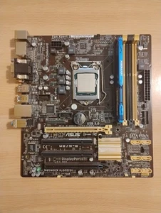 CPU PROCESSORE INTEL CORE i5-4690 + SCHEDA MADRE ASUS Q87M-E + 8GB DDR3 - Afbeelding 1 van 2
