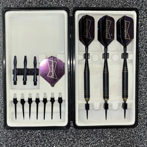 Vintage Unused Budweiser Dart Mart Throwing Dart Set and Carry Case Complete - Picture 1 of 10