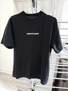 House of Holland Unisex T-Shirt Black Size XS - Picture 1 of 3