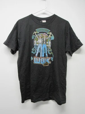 Vtg 80s FM 99 WQIK Country Radio Station Jacksonville Hitkicker T Shirt sz XL - Image 1 of 4