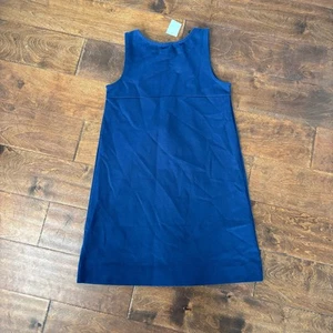 Gap Girls Large 10 Sleeveless Solid Navy Blue Dress - Picture 1 of 5
