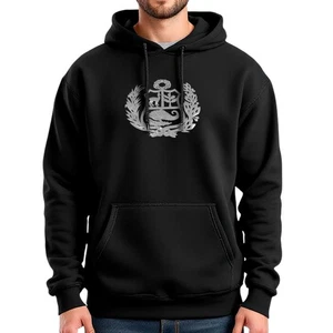 Neu Peru Wappen Gold Schild Peruanisch Patriotisch Herren Hoodie Sweatshirt - Bild 1 von 7