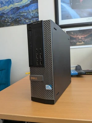 Dell Optiplex 7010 SFF - Intel i5-3470, 8GB RAM, 500GB SSD, DVD RW, HDMI, Win 11 - Image 1 of 3