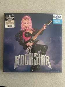 DOLLY PARTON  Rockstar Clear Blue Vinyl 4LPs SEALED Barnes And Noble exclusive - Picture 1 of 3