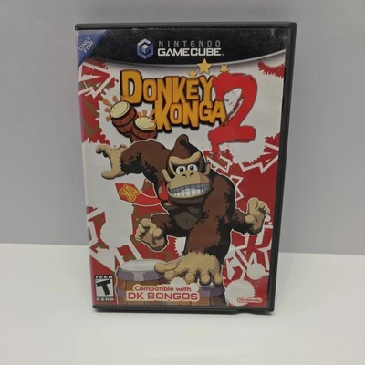 Donkey Konga 2 CIB para Nintendo GameCube probado. Foto 1 de 4
