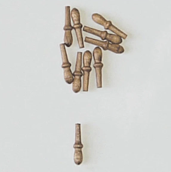 Mantua Model Caviglia in noce mm 14 - Quantità 10 PZ. - Art : 32701 - Immagine 1 di 1