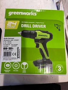 Greenworks 24v cordless brushless driver GD24DD (no battery no charger) - Picture 1 of 4