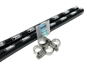 Samco Sport Silicone Fuel Hoses Kit Black for VW Golf MK2 G60 MK3 VR6 MK4 MK5 R - Picture 1 of 6