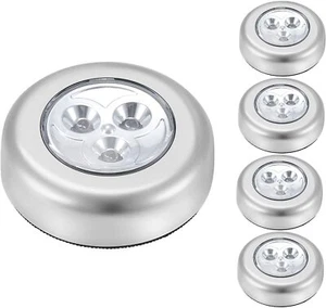 3 LED Cordless Touch Light DIY Touch Push On/Off Light Battery Operated Lights - Picture 1 of 12