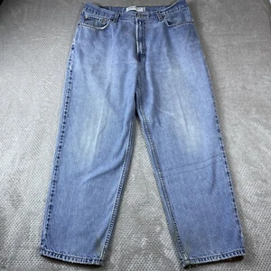 Levis Mens Jeans 36x28 560 Distressed Loose Baggy Y2K Medium Wash Vintage - Picture 1 of 21