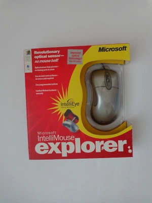 Microsoft IntelliMouse Explorer - Laser - Wired - USB (B75-00001) - Image 1 of 4