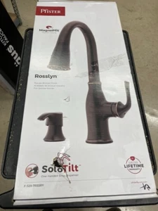 Pfister Rosslyn Single Handle Kitchen Faucet Tuscan Bronze - Picture 1 of 4