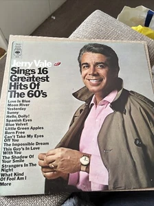 JERRY VALE Sings 16 Greatest Hits of the 60s - 12” Vinyl - Picture 1 of 4