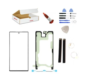 Bildschirm Reparatursatz kompatibel Galaxy Note 10+ Plus Frontglas Linse Ersatz - Bild 1 von 6