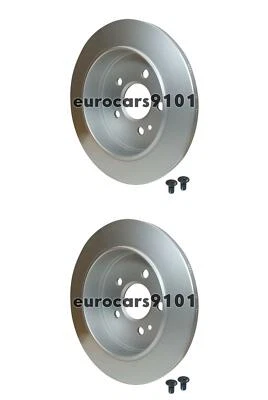 Rotores de freno de disco trasero Mercedes ML350 Hella-PAGID (2) 355105852 1634230112 Foto 1 de 2