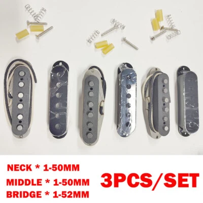 3PC For S.R.V Blues City Limits SSS Handwound Alnico 5-Single Coil Guitar Pickup - Image 1 of 4