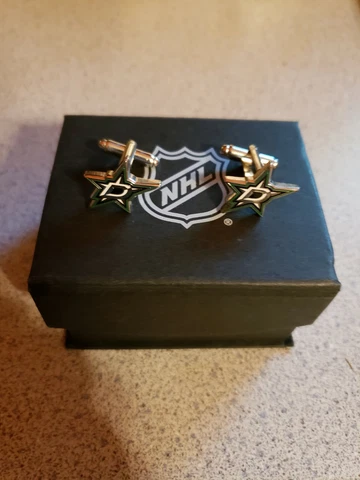 Dallas Stars Cufflinks with original box Cover
