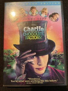Charlie and the Chocolate Factory (DVD, 2005, Full Frame) Very Good - Picture 1 of 4