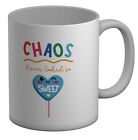 Funny Trouble Mug Chaos Never Looked so Sweet 11oz Cup Gift