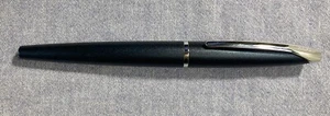 Cross ATX Fountain pen, matte black, fine nib, chrome trim - Picture 1 of 3