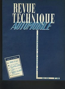 (C4)REVUE TECHNIQUE AUTOMOBILE AUTO-UNION DKW  - Picture 1 of 2