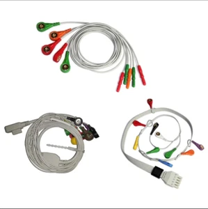 Cable ECG 5 cables/10 cables para soporte ECG CONTEC TLC9803 TLC5000 TLC6000 - Imagen 1 de 7