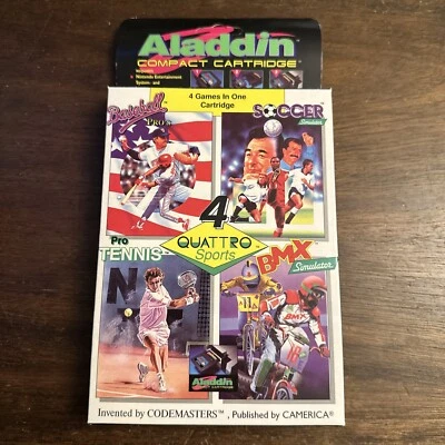 Brand New - Quattro Sports (Nintendo NES, 1991) Factory Sealed - Image 1 of 4