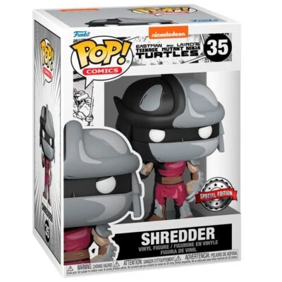 Figura POP Tortugas Ninja Shredder Exclusive 5 + 1 Chase - Imagen 1 de 3