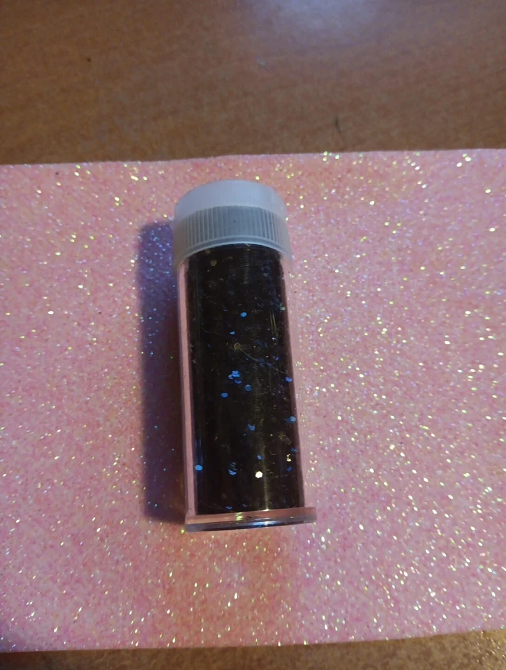 CRAFT GLITTERS FOR SCRAPBOOKING/JOURNALS NEW (GLITTERS900) BLACK - Image 1 of 1