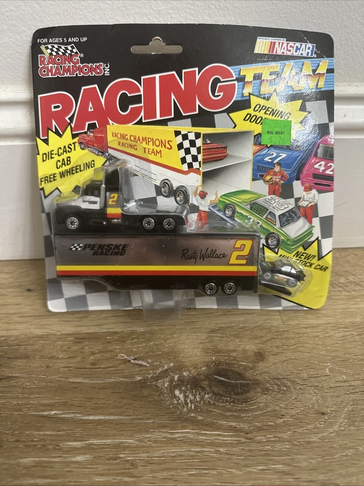 #2 Rusty Wallace Penske Racing Transporter 1990 Racing Champions NASCAR Foto 1 de 1